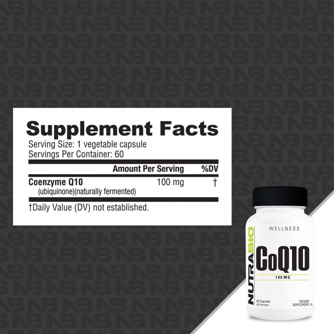 CoQ10 100mg - NutraBio