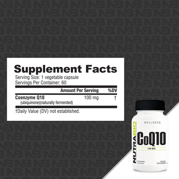 CoQ10 100mg - NutraBio