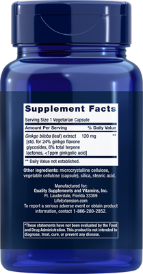 Ginkgo Biloba 120mg