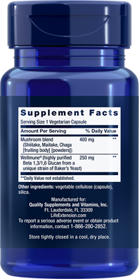 Mushroom immune with Beta-Glucans