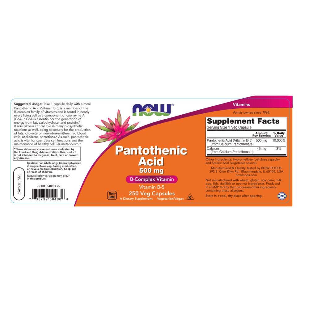 Pantothenic Acid (b5)