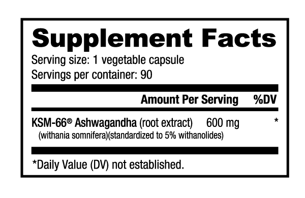 KSM-66 Ashwagandha 90ct