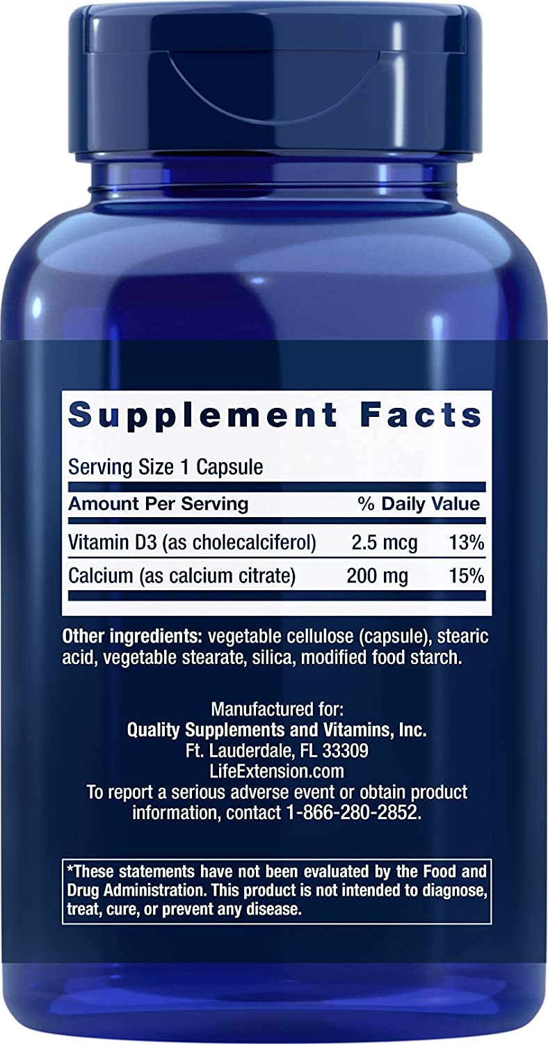 Calcium Citrate (With Vitamin D)
