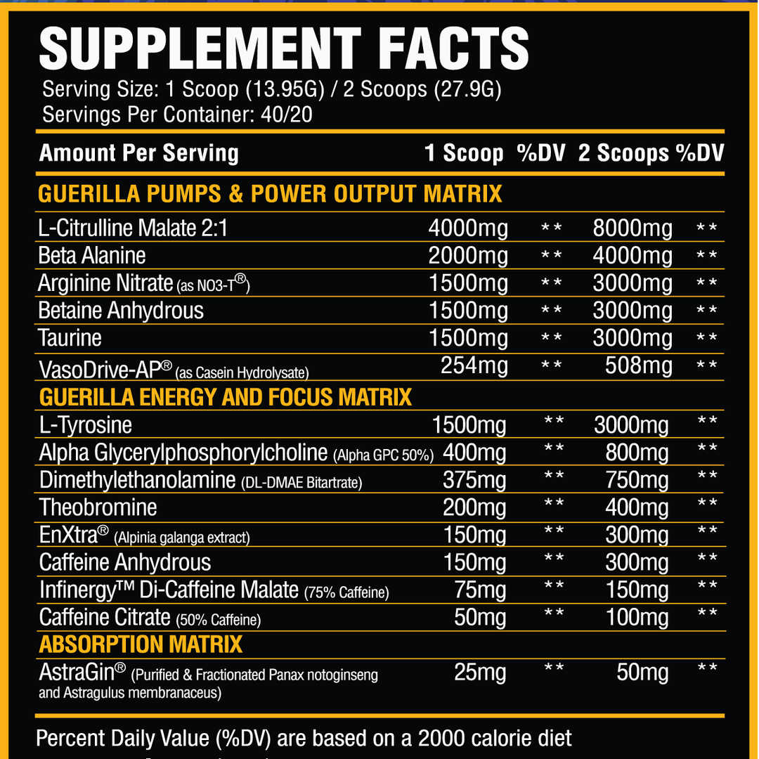 El Jefe Guerilla Edition - ASC Supplements