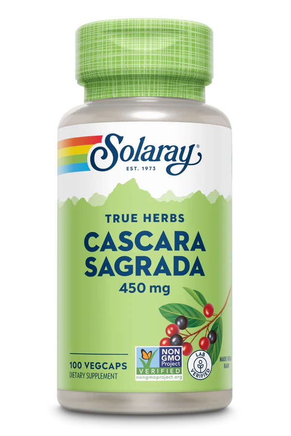 Solaray Cascara Sagrada Bark Veg Cap (450 mg) 100 ct