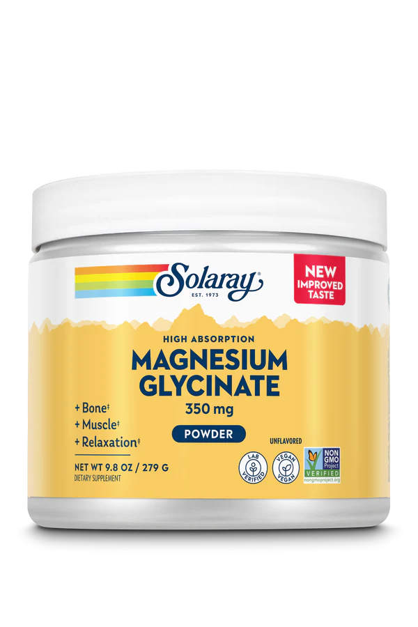 Solaray Magnesium Glycinate Powder