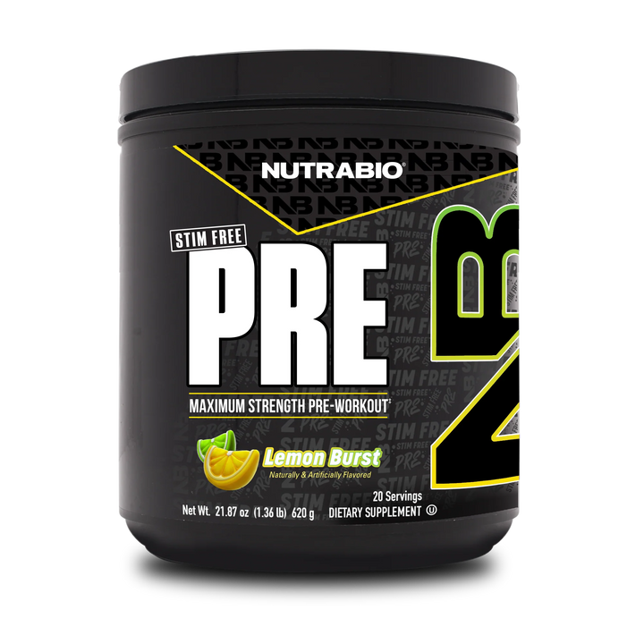 Nutrabio Pre-Workout STIM FREE