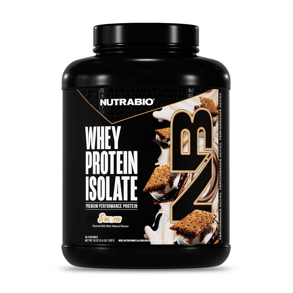 NutraBio Whey Protein Isolate S&