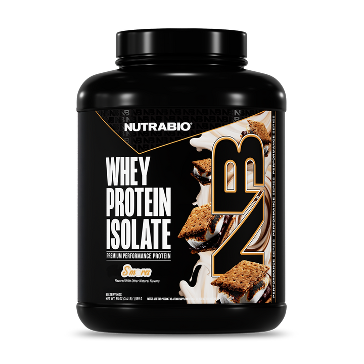 NutraBio Whey Protein Isolate S&
