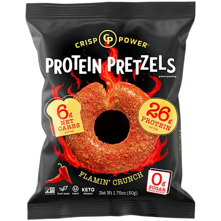 Crisp Power - Protein Pretzels