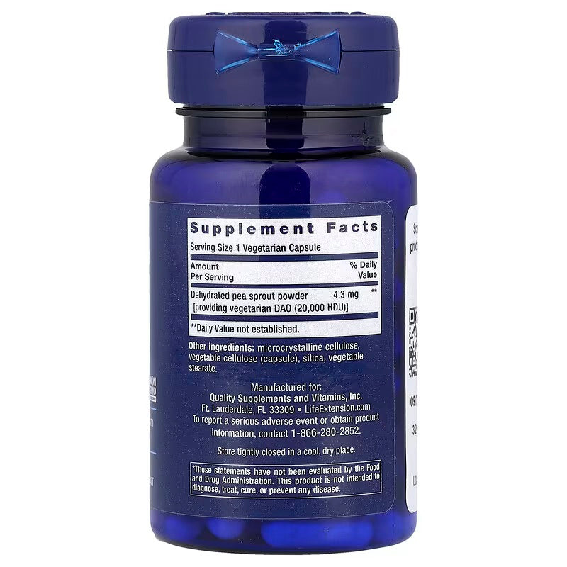 Food Sensitivity Relief with Diamine Oxidase (DAO)