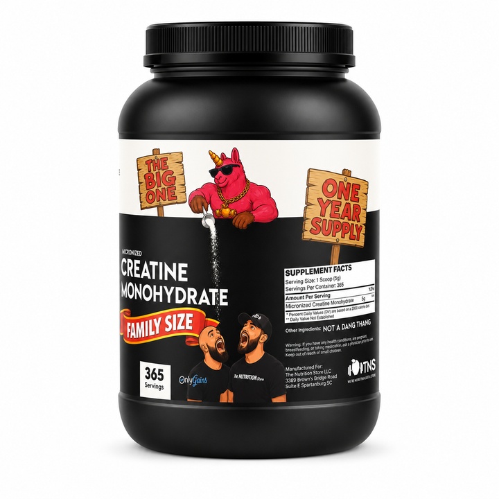 "THE BIG ONE" - 365 Servings Creatine Monohydrate