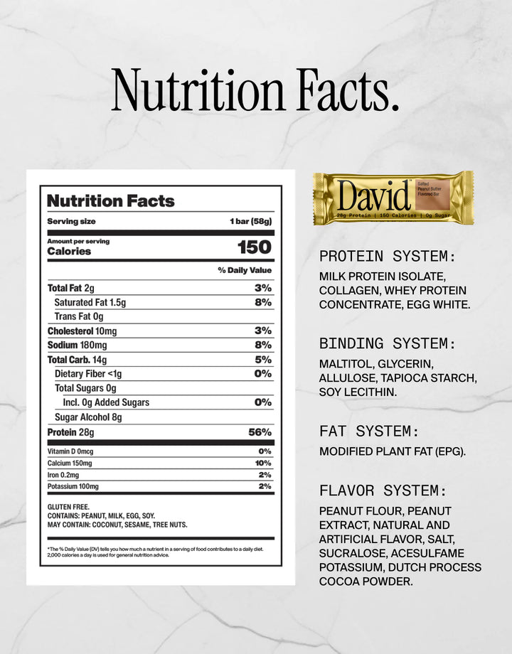 DAVID Protein Bar