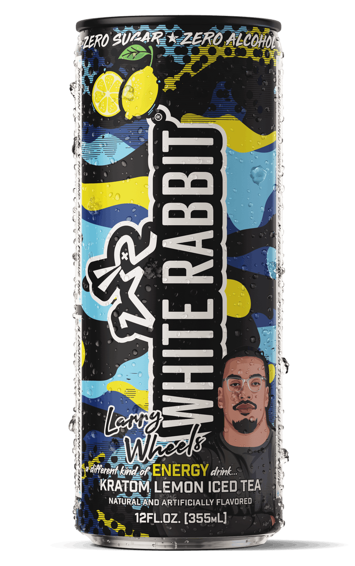 White Rabbit Kratom Seltzer - Larry Wheel&