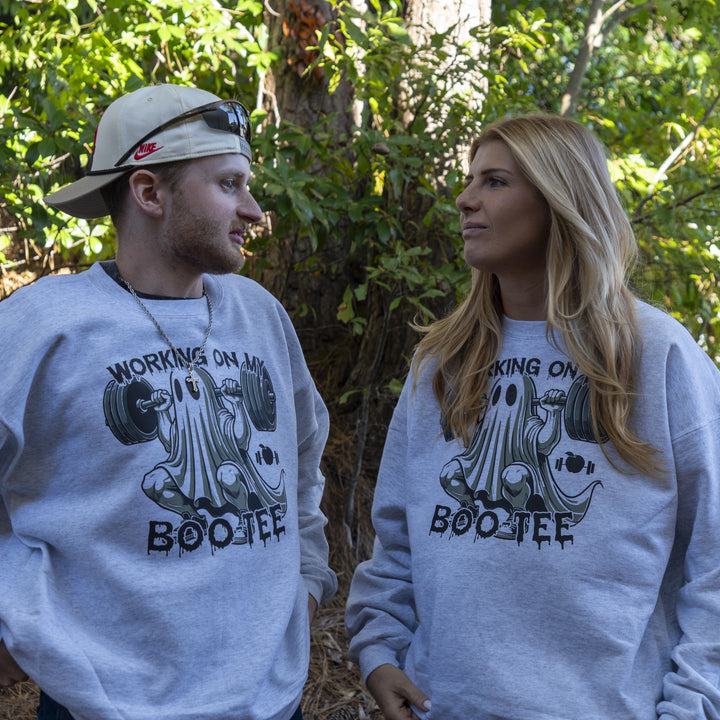 Workin' On My BOO-TEE Pullover
