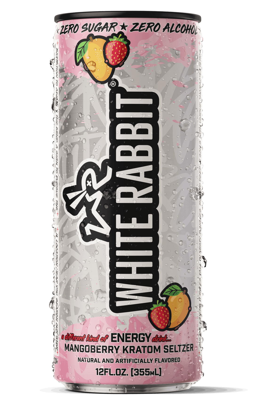 White Rabbit Kratom Seltzer - MangoBerry
