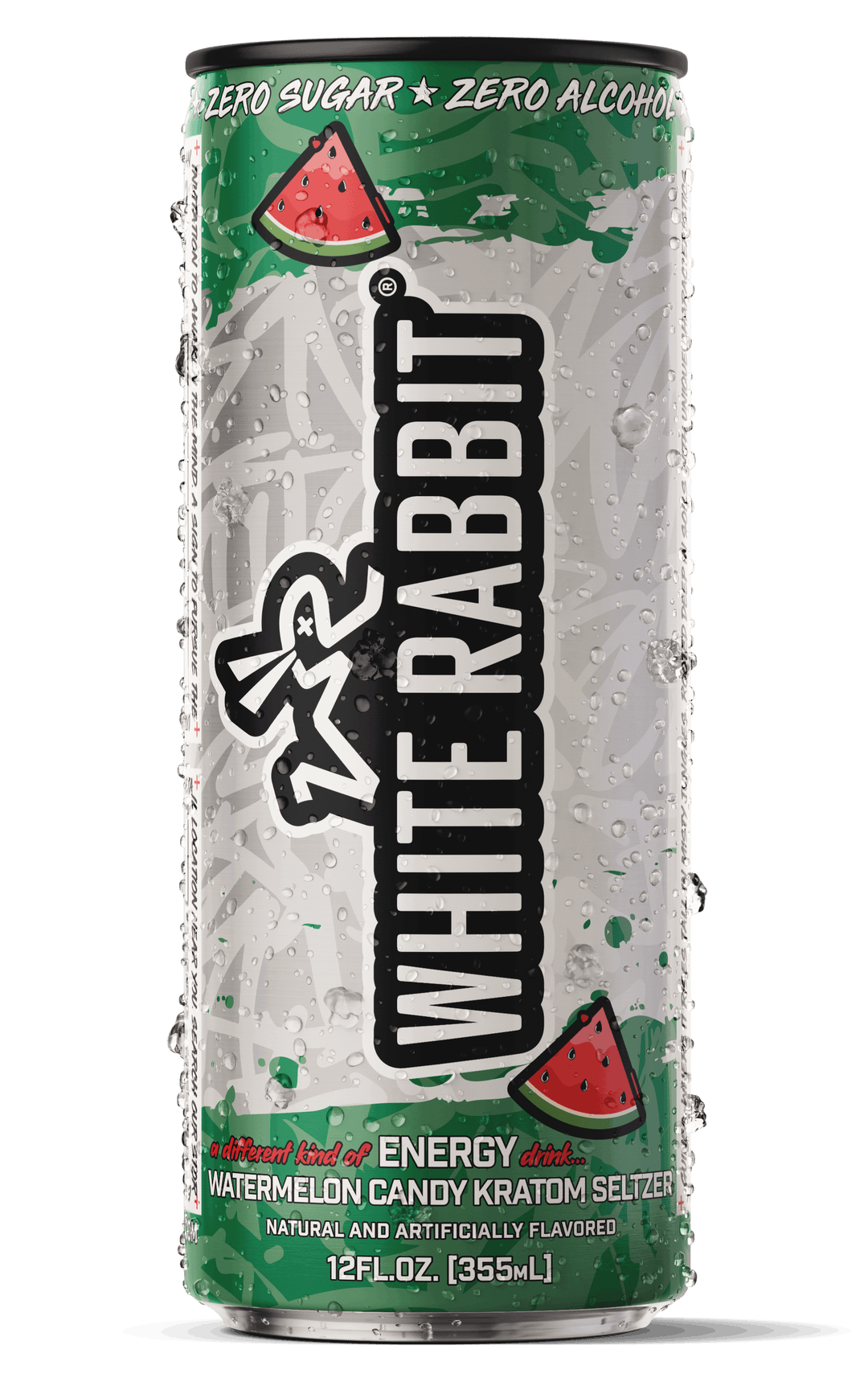 White Rabbit Kratom Seltzer - Watermelon Candy