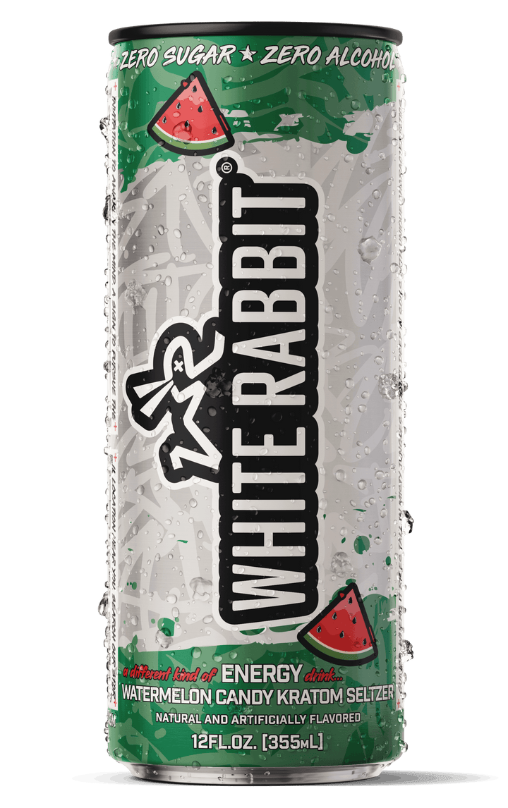 White Rabbit Kratom Seltzer - Watermelon Candy