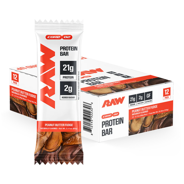 RAW Protein Bars product packaging