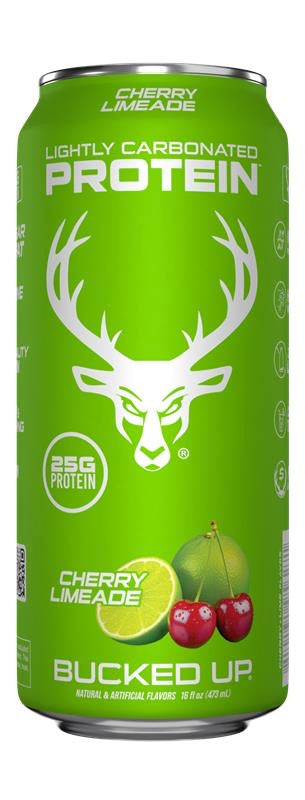 Bucked Up Protein Soda - Cherry Limeade — product image