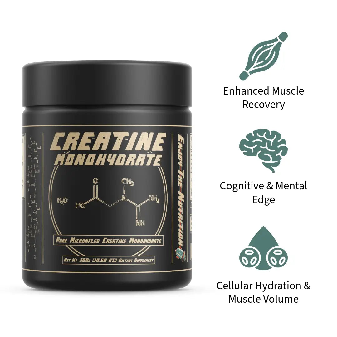 Enjoy The Creatine (Creatine Monohydrate 60 Servings)