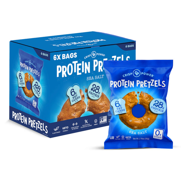 Crisp Power - Protein Pretzels