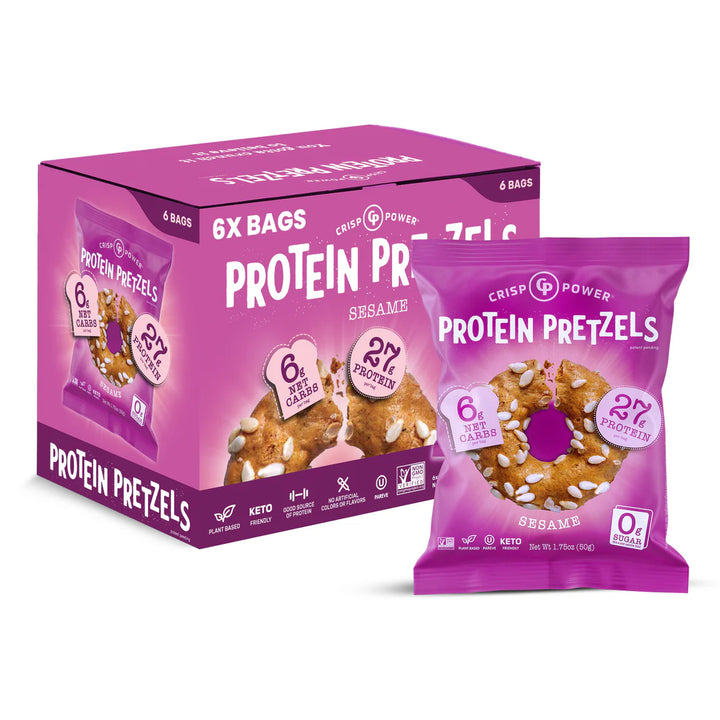 Crisp Power - Protein Pretzels