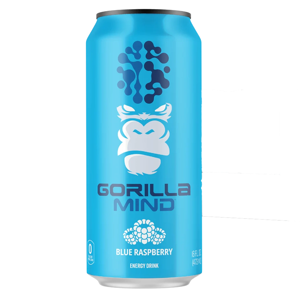 Gorilla Mind Energy - Blue Raspberry