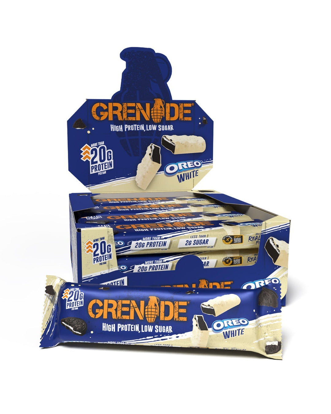 Grenade OREO White protein bar
