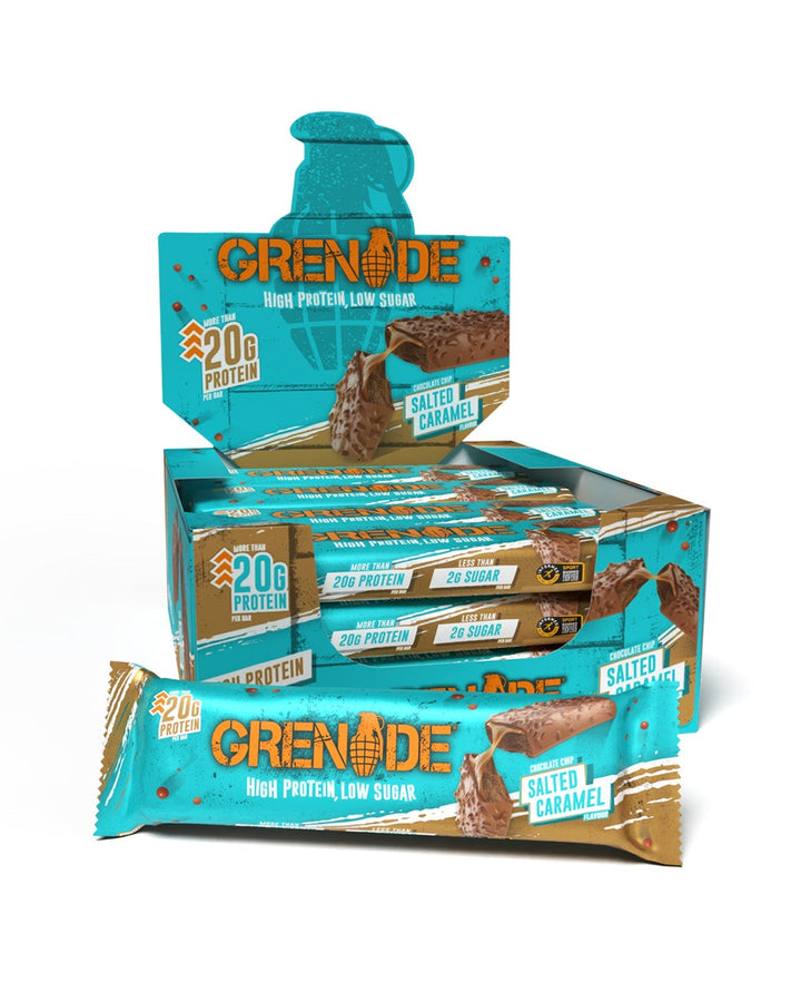 Grenade Chocolate Chip Salted Caramel protein bar