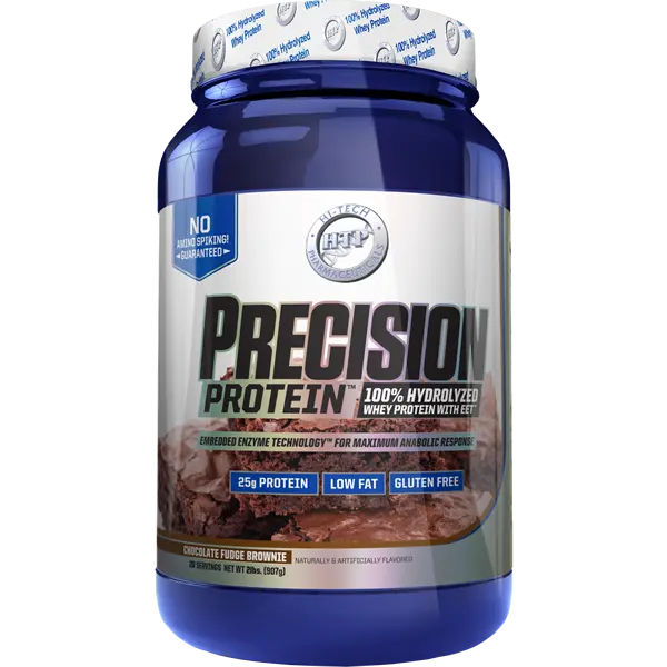 Hi-Tech Precision Protein 2lb tub – Chocolate Fudge Brownie
