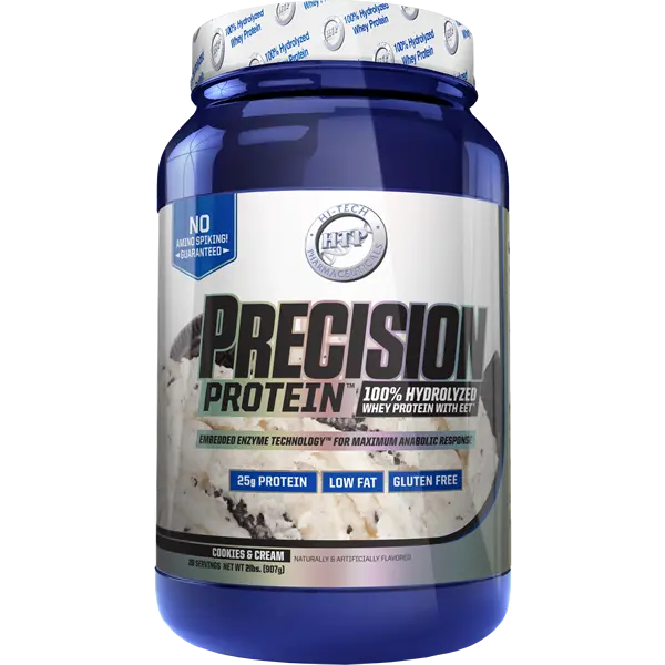 Hi-Tech Precision Protein 2lb tub – Cookies &amp; Cream