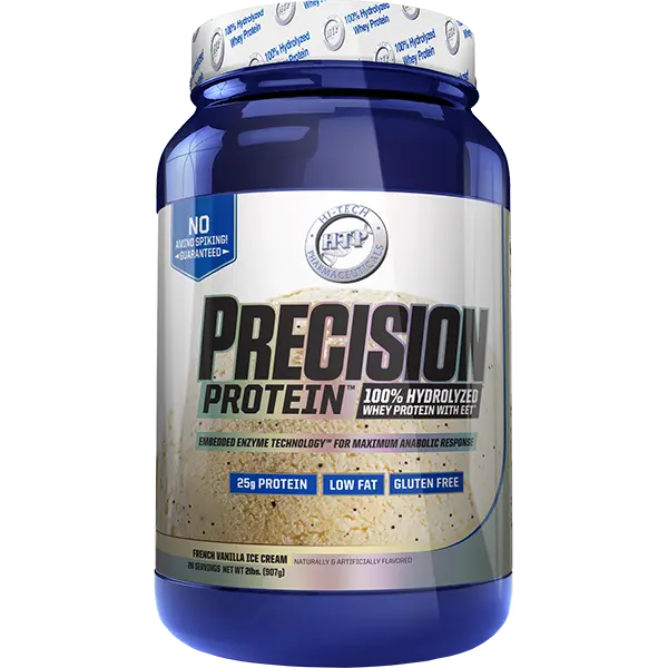 Hi-Tech Precision Protein 2lb tub – French Vanilla Ice Cream