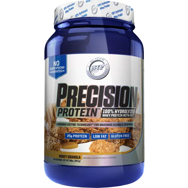 Hi-Tech Precision Protein 2lb tub – Honey Granola