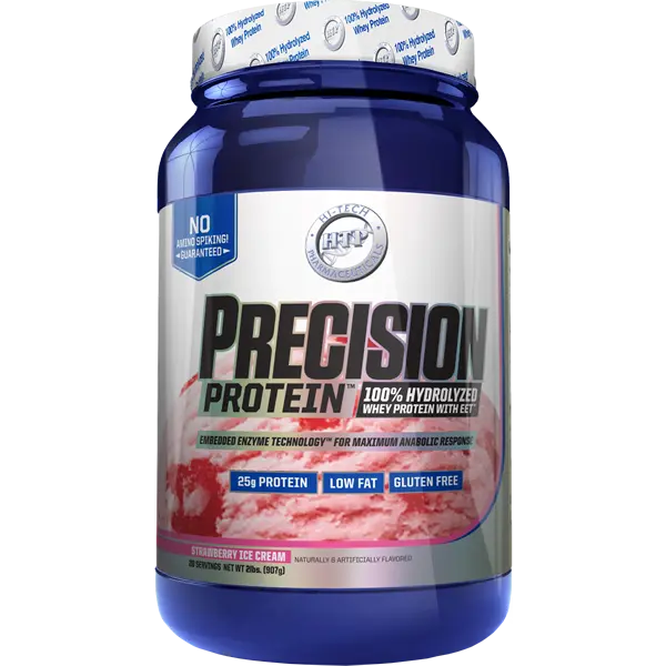 Hi-Tech Precision Protein 2lb tub – Strawberry Ice Cream