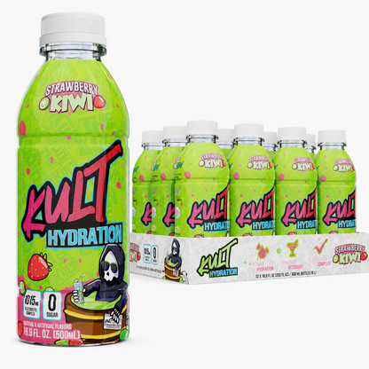 KULT Hydration Strawberry Kiwi 500 mL bottle