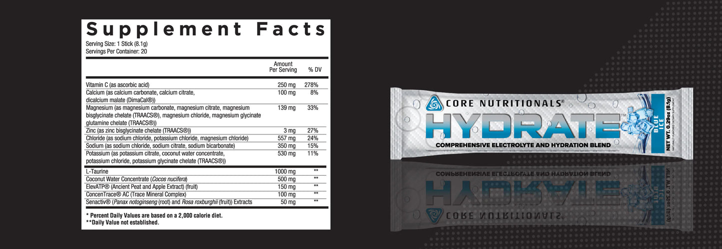 HYDRATE - CORE NUTRITIONALS