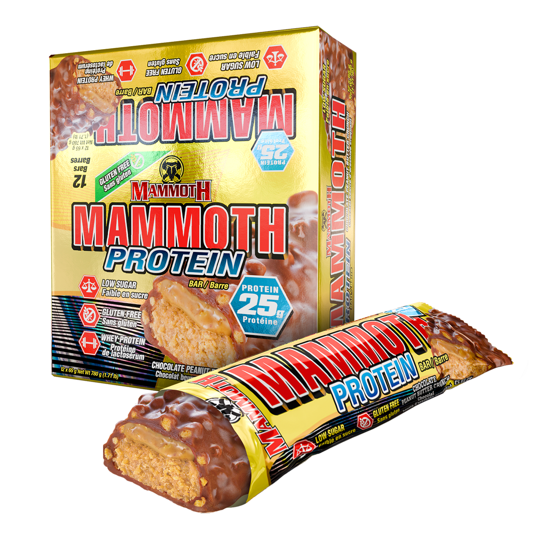 Mammoth Protein Bar Chocolate Peanut Butter Crunch