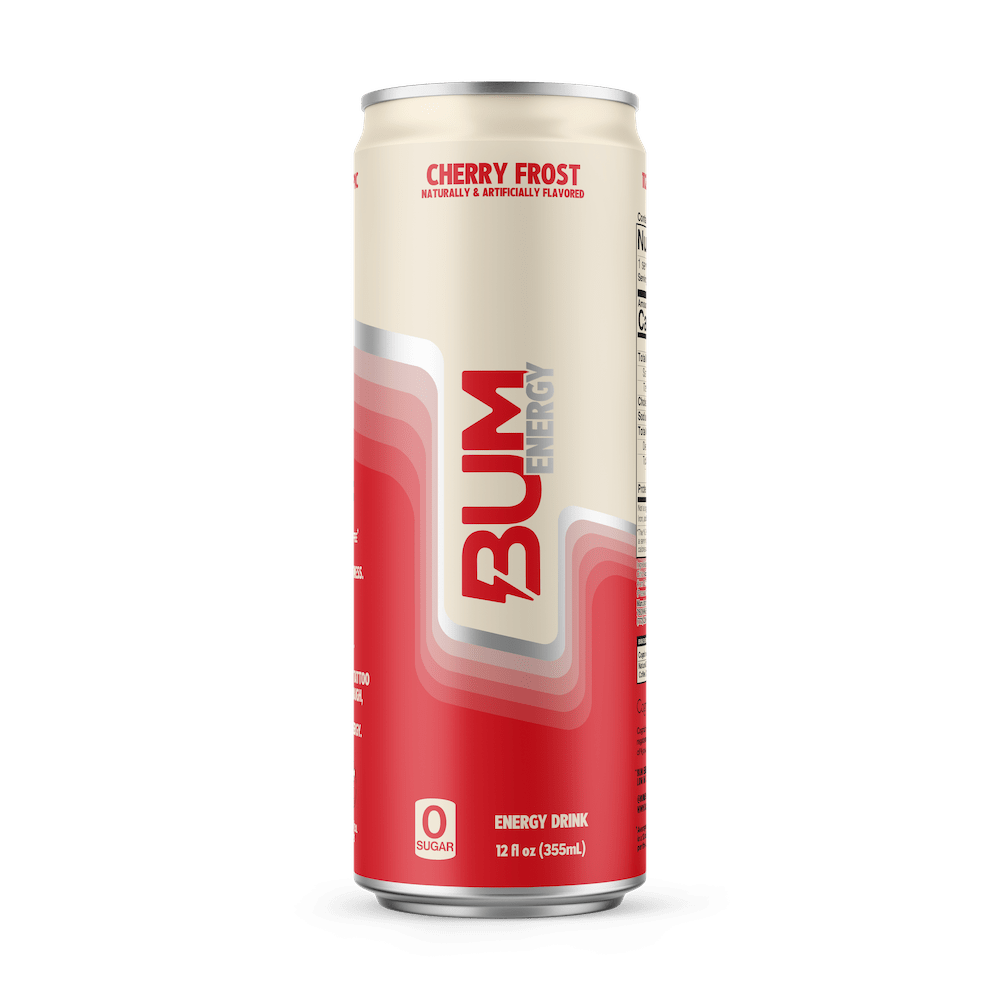 BUM Energy Cherry Frost can