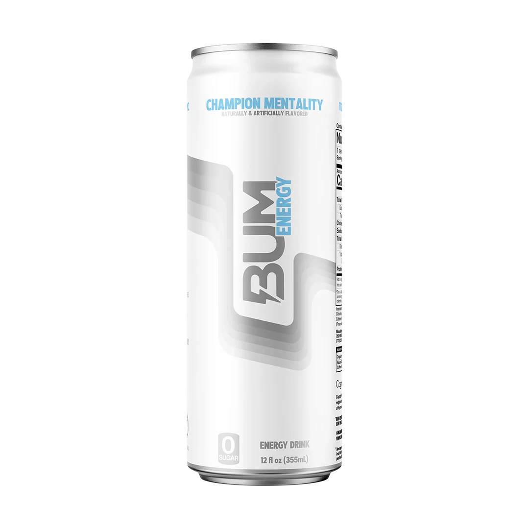 BUM Energy Champion Mentality can