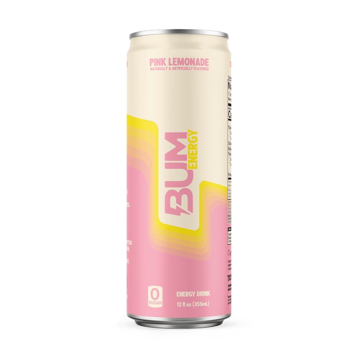 BUM Energy Pink Lemonade can