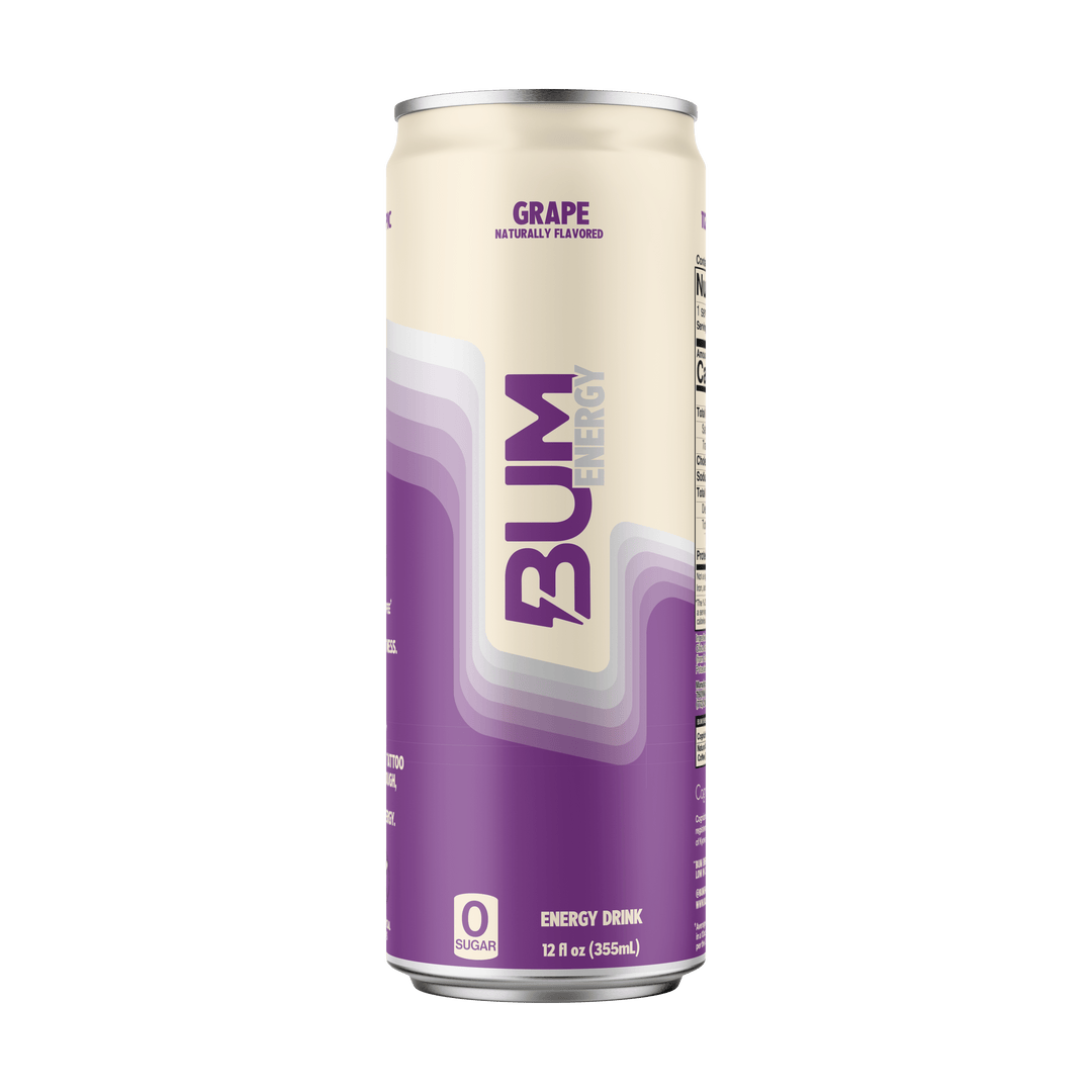 BUM Energy Grape can