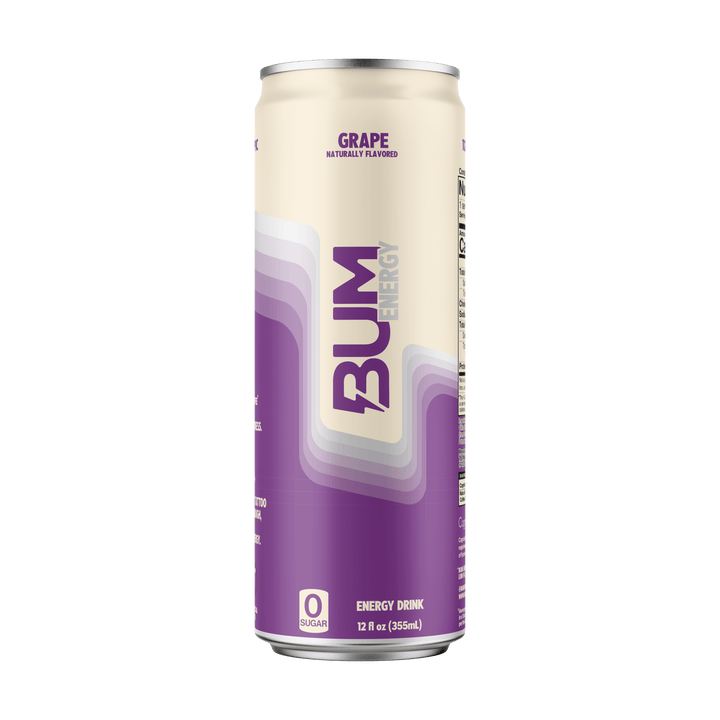 BUM Energy Grape can