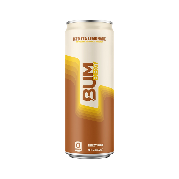 BUM Energy Ice Tea Lemonade can