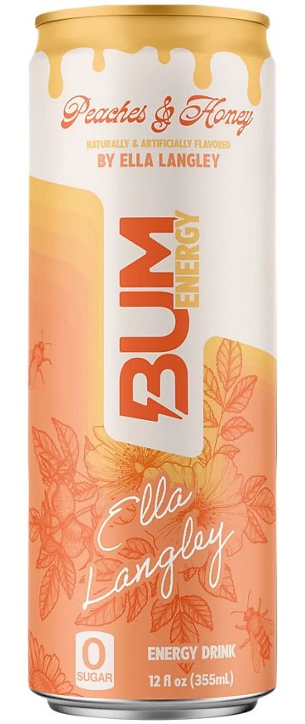 BUM Energy Peaches &amp; Honey can