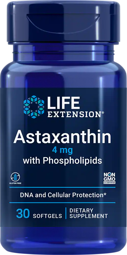 Astaxanthin With Phospholipids 4mg