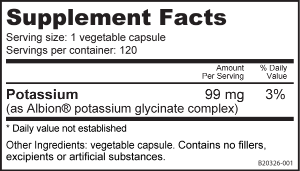 Potassium Nutrabio